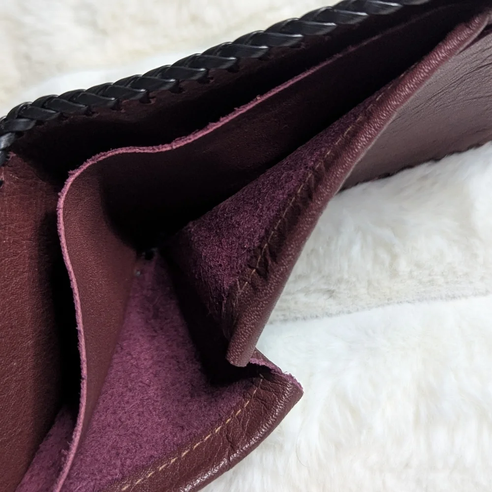 Brown Genuine Leather Handmade Wallet t with Truck Design